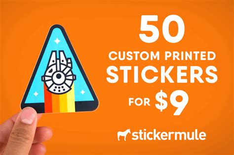custom printed die cut stickers  stickermule