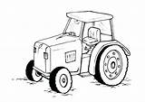 Tractor Coloring Farm Pages Farmall Trailer Printable Getcolorings Kids Color sketch template