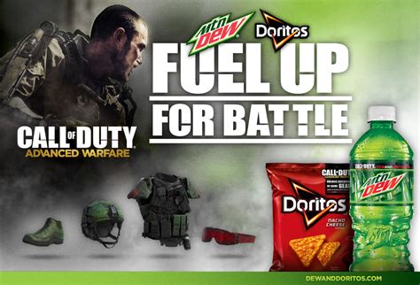call  duty advanced warfare items  buying mountain dew
