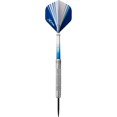 set sageti darts xqmax sports darts chromat metal    mm albalbastru emagro