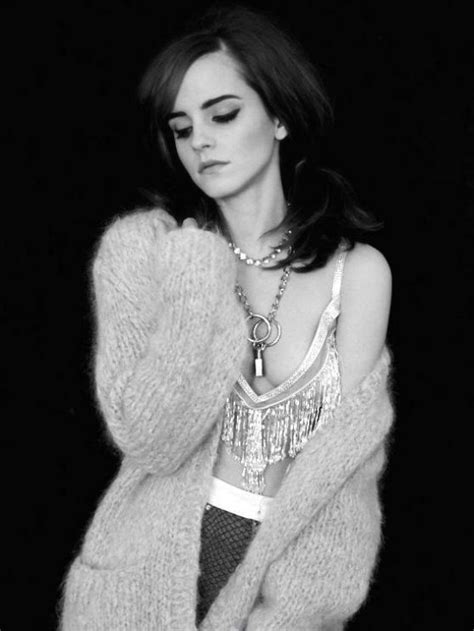 Emma Watson Poses For A Photoshoot For Elle 2014