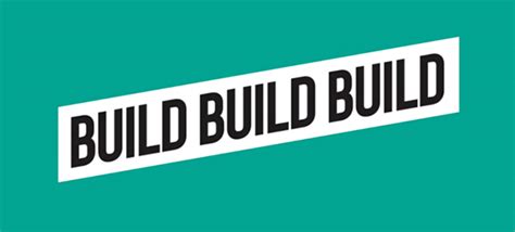 prime minister announces plans  build build build
