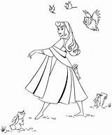 Sleeping Beauty Coloring Pages Printable Kids Bestcoloringpagesforkids sketch template