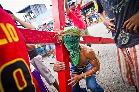 Philippines Easter Processions And Crucifixions By Dominic Blewett