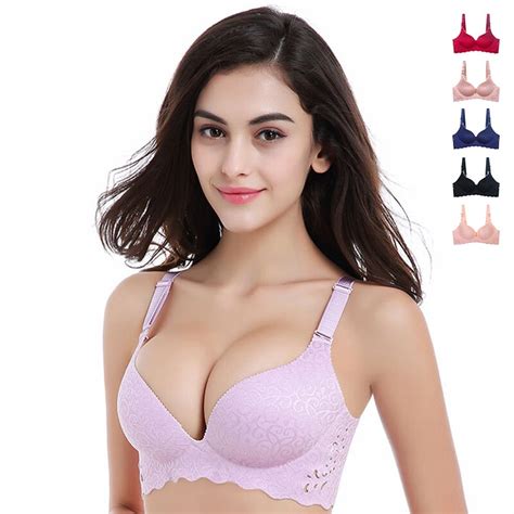 fashion seamless bra bras for women push up lingerie ultra thin cup