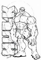 Hulk Smash Coloring Getdrawings sketch template