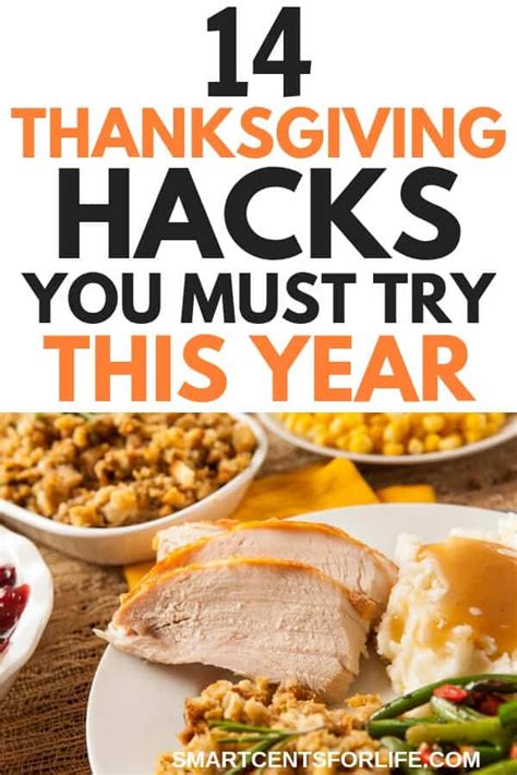 14 Thanksgiving Hacks You Must Try This Year Smart Cents For Life