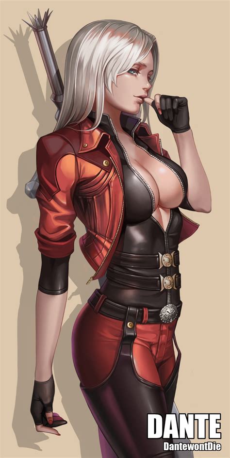 They D Be Great Waifus Colored Edition Featuring Dante