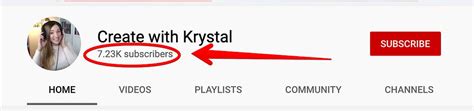earn   small youtuber   subscribers  krystal