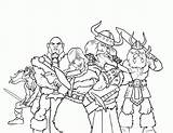 Vikings Wikinger Bengal Personnages Ausmalbild Satisfying Coloriages sketch template