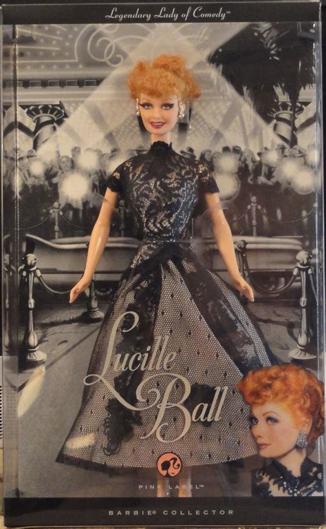 Lucille Ball Legendary Lady Of Comedy Barbie Collector Pink Label