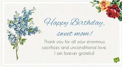 happy birthday mom birthday greetings for mother