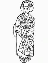 Kimono Designlooter sketch template