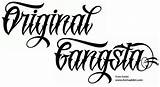 Gangsta Gangster Chicano Graffiti Fuente Cursive Schriftarten Joko Schriftart sketch template