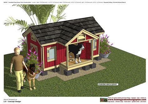 home garden plans dog houses