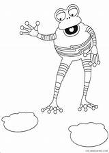 Fimbles Coloring Pages Coloring4free Printable sketch template