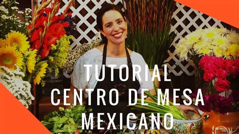 Como Hacer Un Centro De Mesa Mexicano Super Fácil Youtube