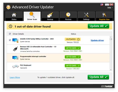 advanced driver updater pc optimization software   pc