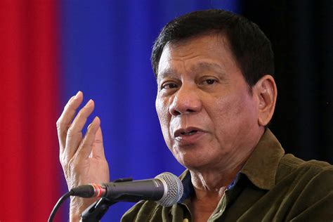 philippines president rodrigo duterte to keep shoot to