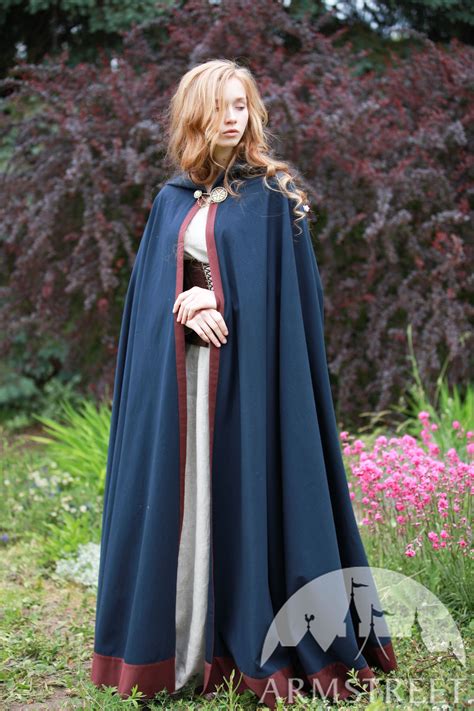 cotton cloak secret garden medieval fashion medieval clothing fashion