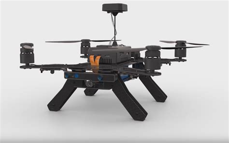 il drone intel aero pronto al volo disponibile su rs components quadricottero news