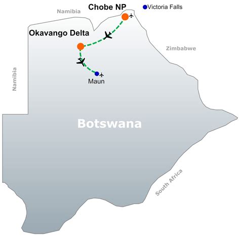 Okavango Delta Safari And Chobe National Park Wild Africa