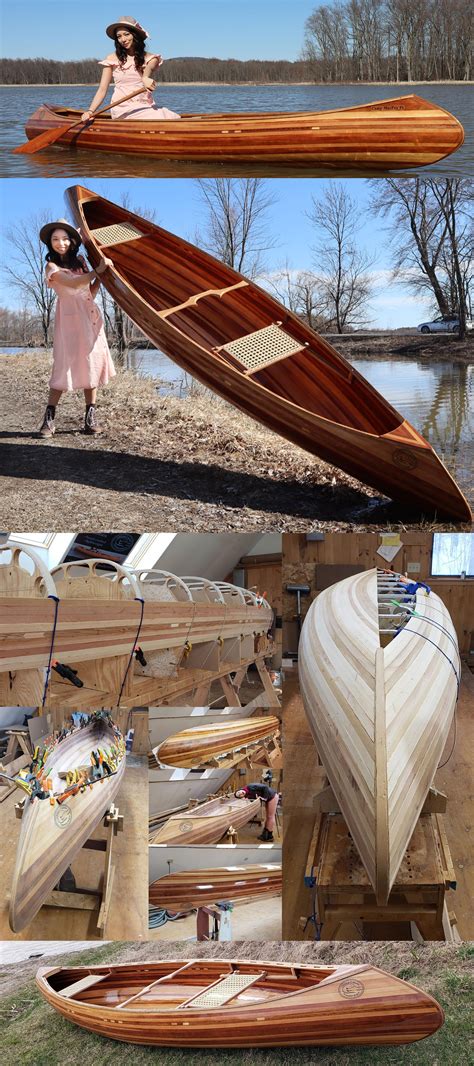 I Built My First Cedar Strip Canoe Really Jazzed About How It Handles