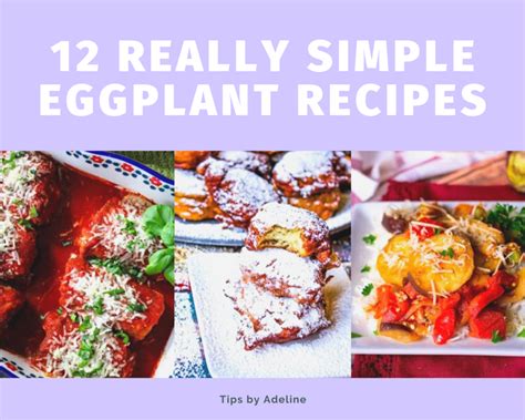 12 really simple eggplant recipes just a pinch recipes