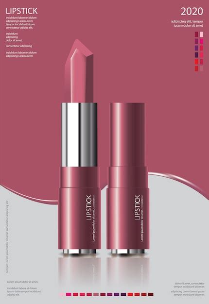 Lipstick Ad Vectors And Illustrations For Free Download Freepik