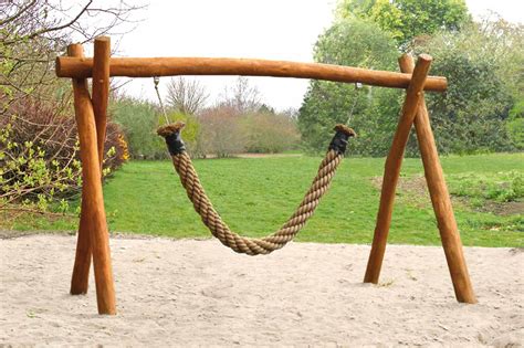 rope swing   robinia wood ziegler spielplaetze