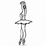 Ballet Bailarina Colorir Dancer Imprimir Ultracoloringpages sketch template