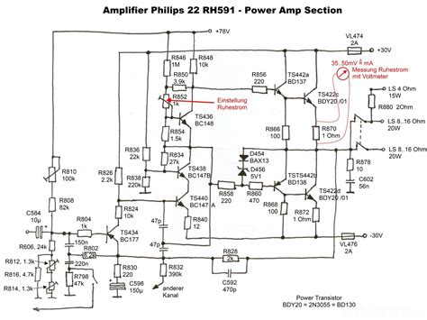 philips rh power amp section medium rh medium philips power section hifi forum