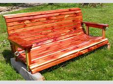 Eastern Red Cedar Porch Swing Kit Includes Lumber