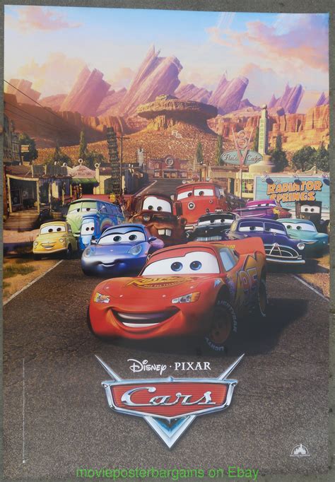 cars  poster  pixar disney animation licensed  art
