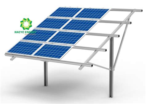 anodized solar panel support structure aluminum solar panel pole mounting systems