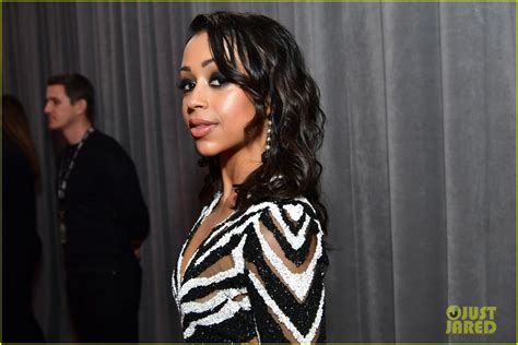 Liza Koshy Supports Her Work It Movie Producer Alicia Keys At Grammys