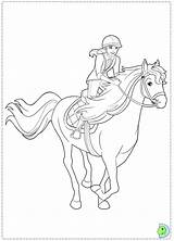 Barbie Coloring Pony Tale Sisters Dinokids Pages Her Coloriage Depuis Close Print Enregistrée sketch template