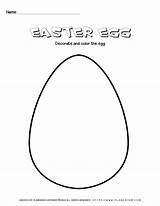 Easter Egg Worksheet Worksheets Color Decorate Coloring Shop Planerium sketch template