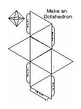 Octahedron Print Template Cut Make Enchantedlearning Solids Go Click sketch template