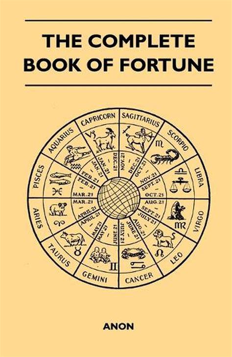 complete book  fortune  anon english paperback book