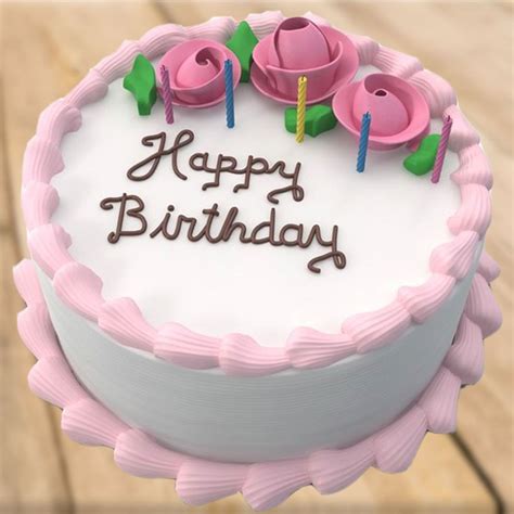 simple birthday cake writing write  text birthday wishes
