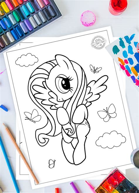 family  parenting    pony printable coloring pages