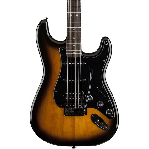 squier bullet stratocaster hss  tremolo limited edition electric guitar  color sunburst