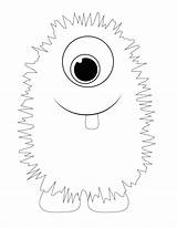 Silly Coloring Monster Pages Printable Cute Print Burger Getcolorings Cookie Getdrawings Color sketch template