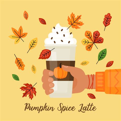 Pumpkin Spice Latte Illustrations Royalty Free Vector Graphics And Clip