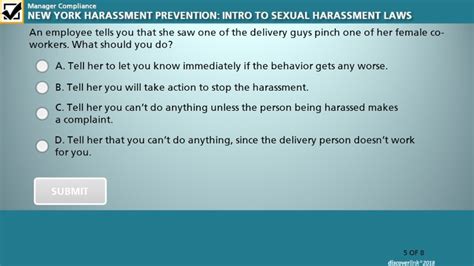 intro to sexual harassment laws for managers ny