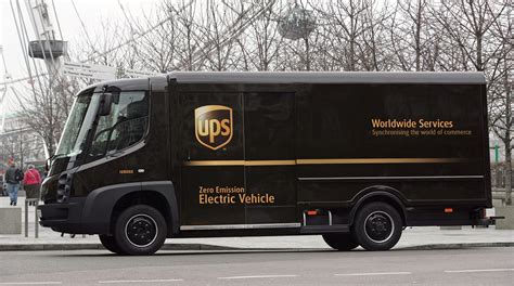 ups  operate  electric vehicles  london construction business news middle east