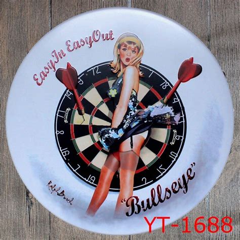 30x30cm Pin Up Vintage Home Decor Tin Sign For Wall Decor