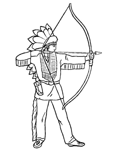 indian coloring pages    print