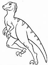 Deinonychus Coloringhome sketch template